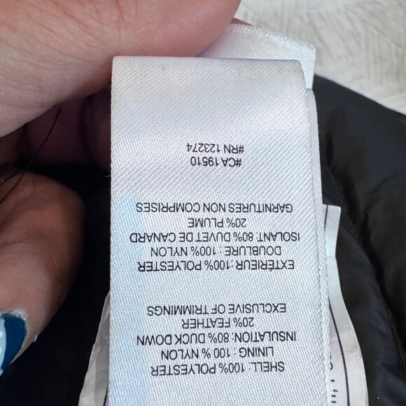 Lole Black Lightweight Black Winter Jacket, Size M - Picture 5 of 6